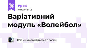 Варіативний модуль «Волейбол» 