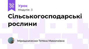 Сільськогосподарські рослини