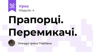 Прапорці. Перемикачі.