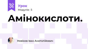 Амінокислоти.