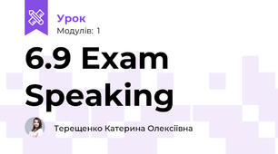 6.9 Exam Speaking