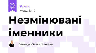Незмінювані іменники