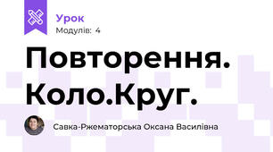 Повторення. Коло.Круг.
