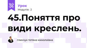 45.Поняття про види креслень. 