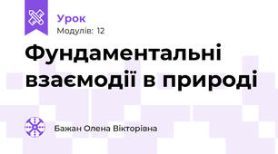 Фундаментальні взаємодії в природі