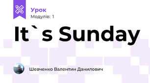 It`s Sunday