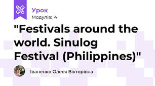 "Festivals around the world. Sinulog Festival (Philippines)"
