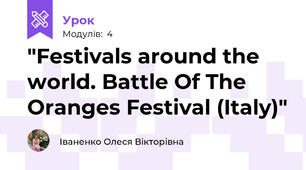 "Festivals around the world. Battle Of The Oranges Festival (Italy)"