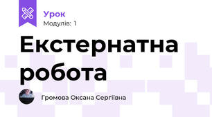 Екстернатна робота