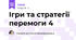 Ігри та стратегії перемоги 4