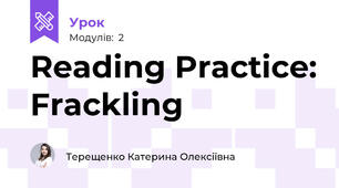 Reading Practice: Frackling