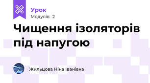 Чищення ізоляторів під напугою