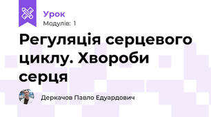 Регуляція серцевого циклу. Хвороби серця