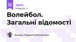 Волейбол. Загальні відомості
