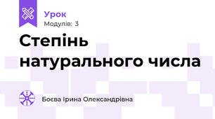 Степінь натурального числа