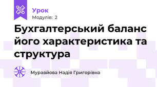 Бухгалтерський баланс його характеристика та структура 