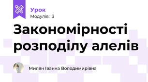 Закономірності розподілу алелів