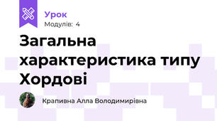 Загальна характеристика типу Хордові