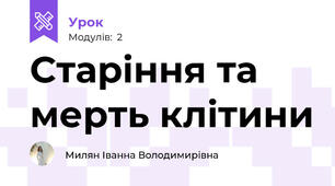 Старіння та мерть клітини