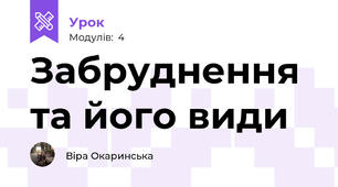 Забруднення та його види