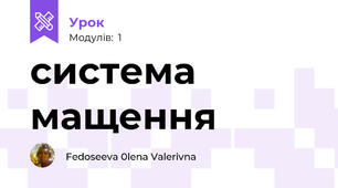 система мащення