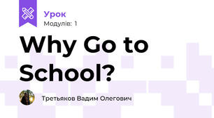 Why Go to School?