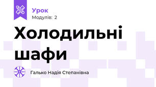 Холодильні шафи