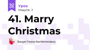 41. Marry Christmas