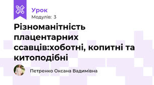 Різноманітність плацентарних ссавців:хоботні, копитні та китоподібні