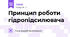 Принцип роботи гідропідсилювача