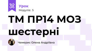 ТМ ПР14 МОЗ шестерні