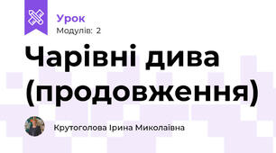 Чарівні дива (продовження)
