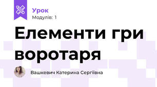 Елементи гри воротаря
