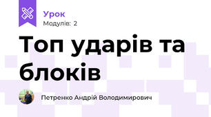 Топ ударів та блоків