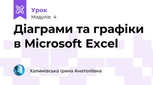 Діаграми та графіки в Microsoft Excel