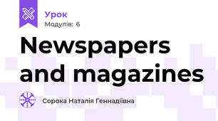 Newspapers and magazines