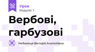 Вербові, гарбузові