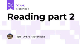 Reading part 2