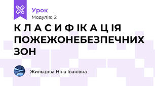 К Л А С И Ф ІК А Ц ІЯ ПОЖЕЖОНЕБЕЗПЕЧНИХ ЗОН