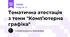 Тематична атестація з теми "Комп’ютерна графіка"