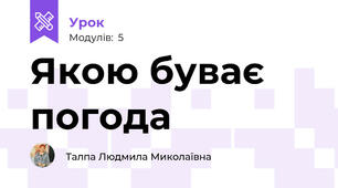 Якою буває погода