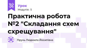 Практична робота №2 "Складання схем схрещування" 