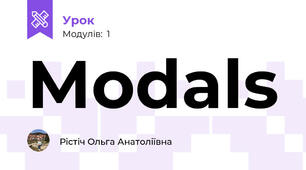 Modals