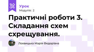 Практичні роботи 3. Складання схем схрещування.