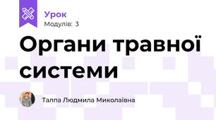 Органи травної системи