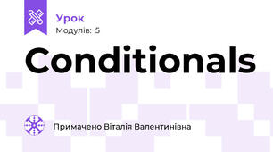 Conditionals