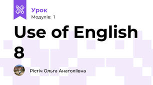 Use of English 8