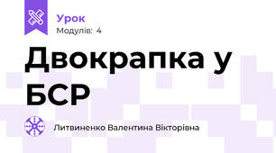 Двокрапка у БСР