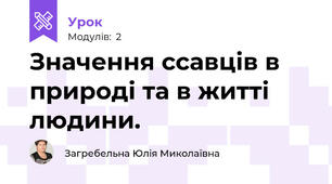 Значення ссавців в природі та в житті людини.