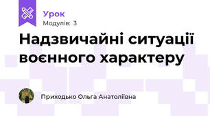 Надзвичайні ситуації воєнного характеру